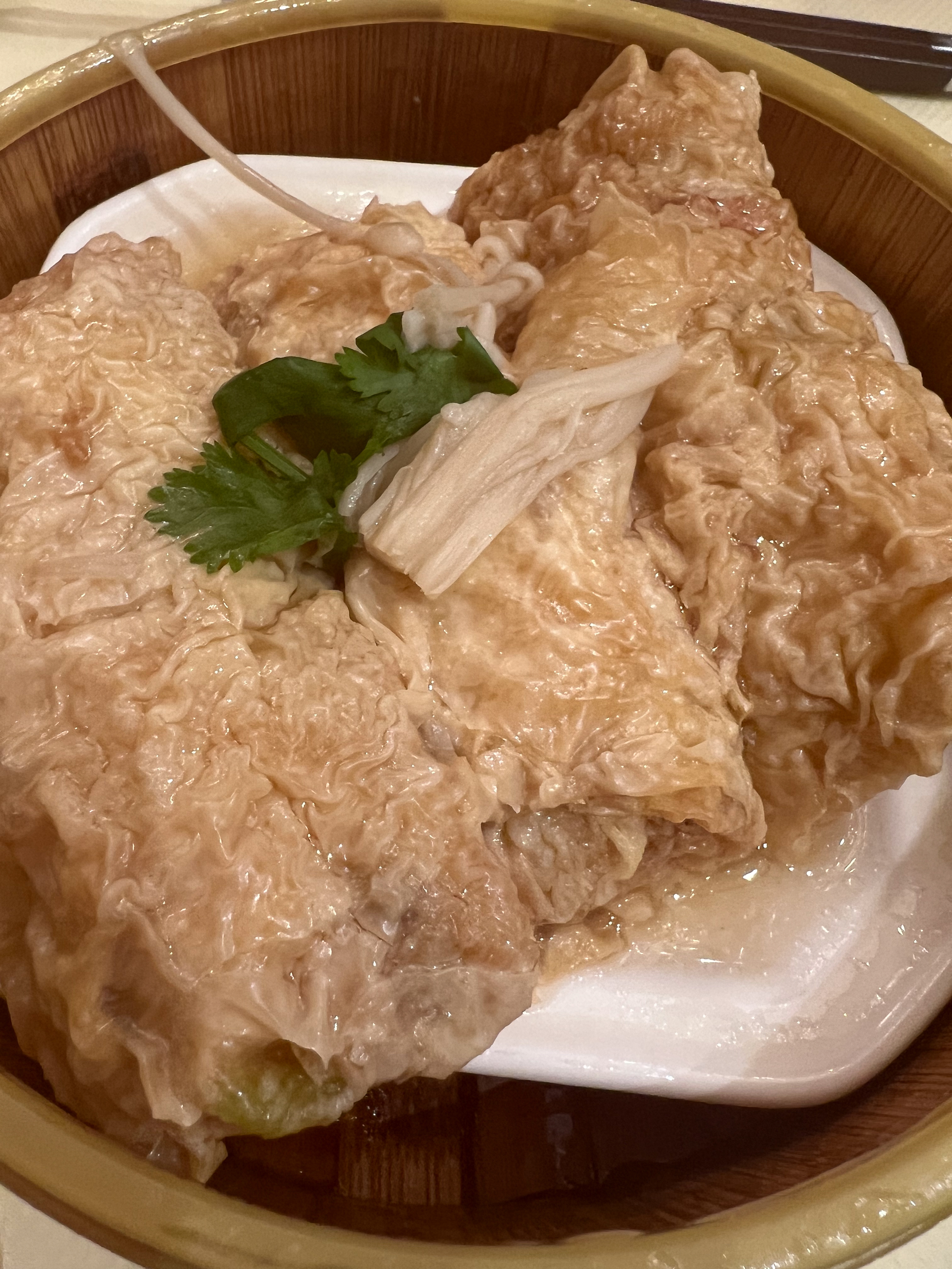 seafood tofu rolls